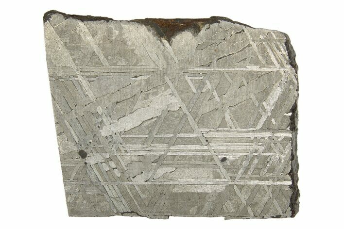 Etched Muonionalusta Meteorite Slice ( g) - Sweden #320298